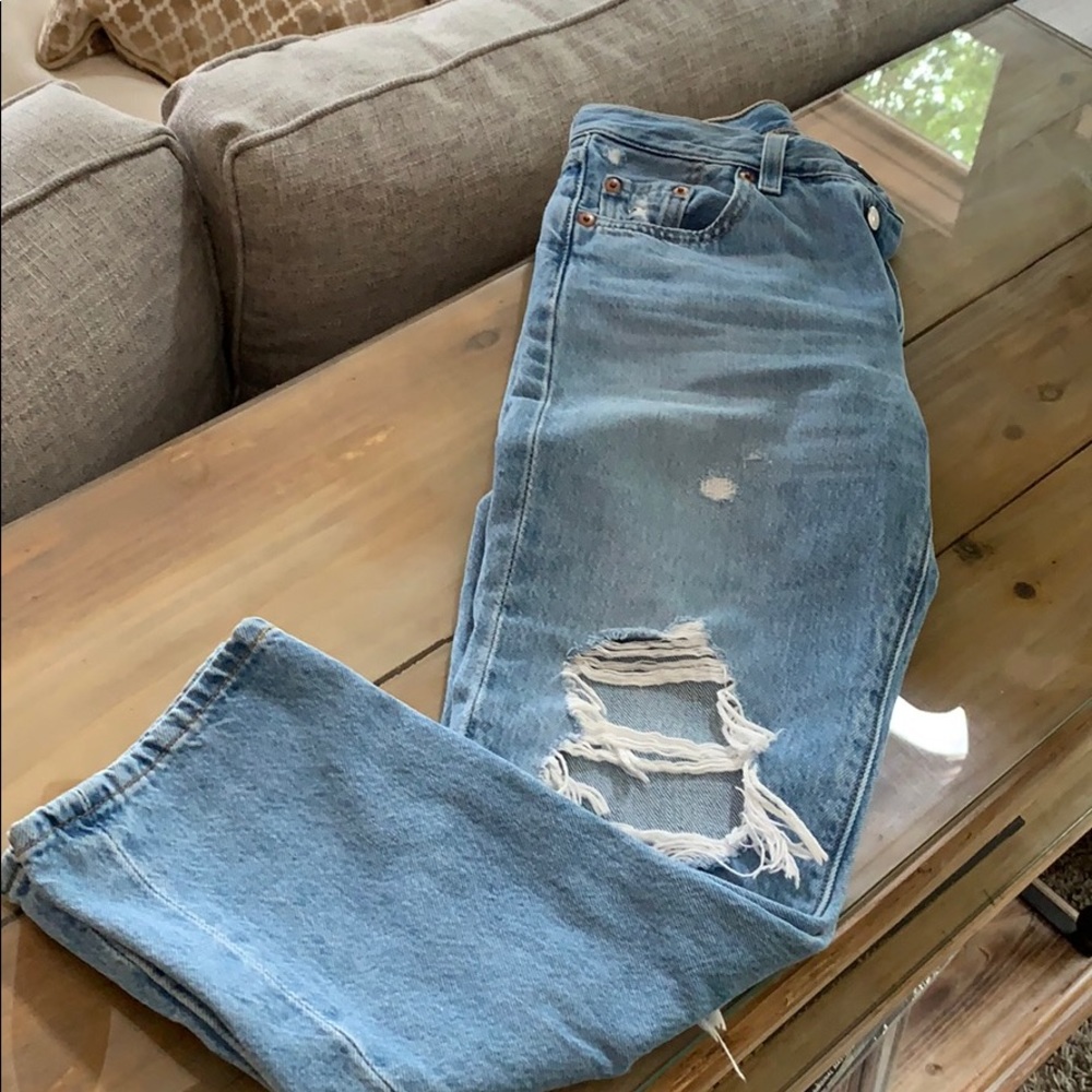 Levi 501 crop